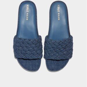 NWOT Cole Haan Denim Slides
